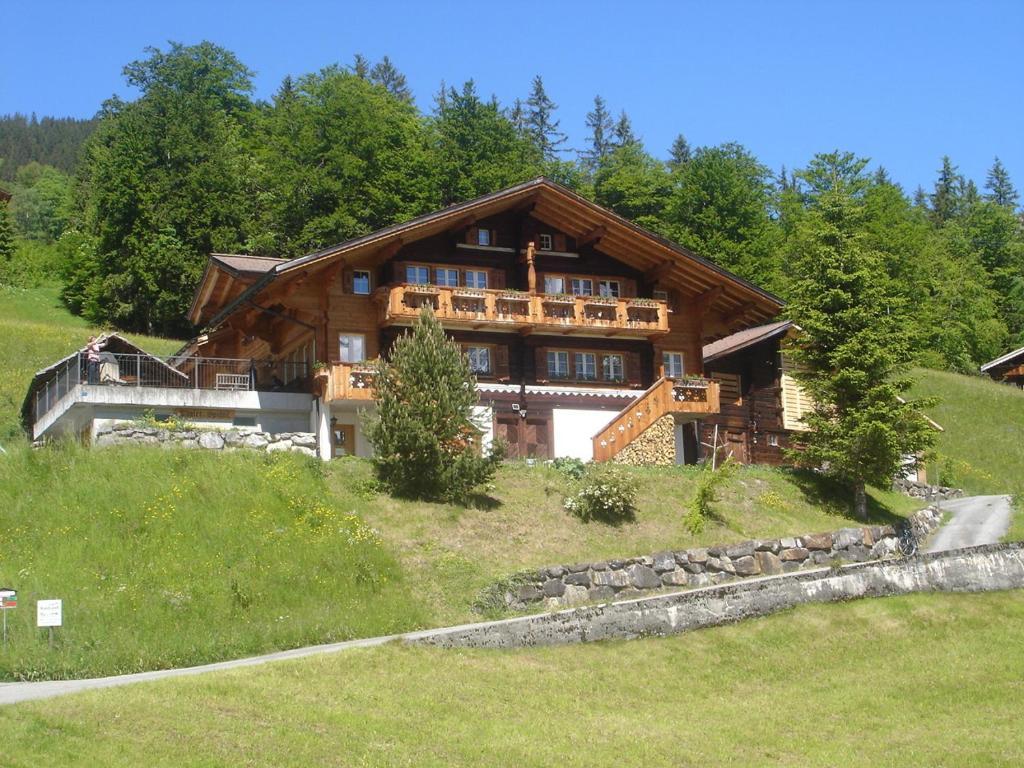 Chalet Spinne Grindelwald Bagian luar foto